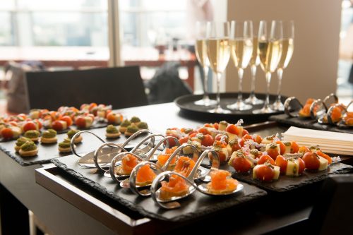 bandejas - catering para eventos en Valencia.
