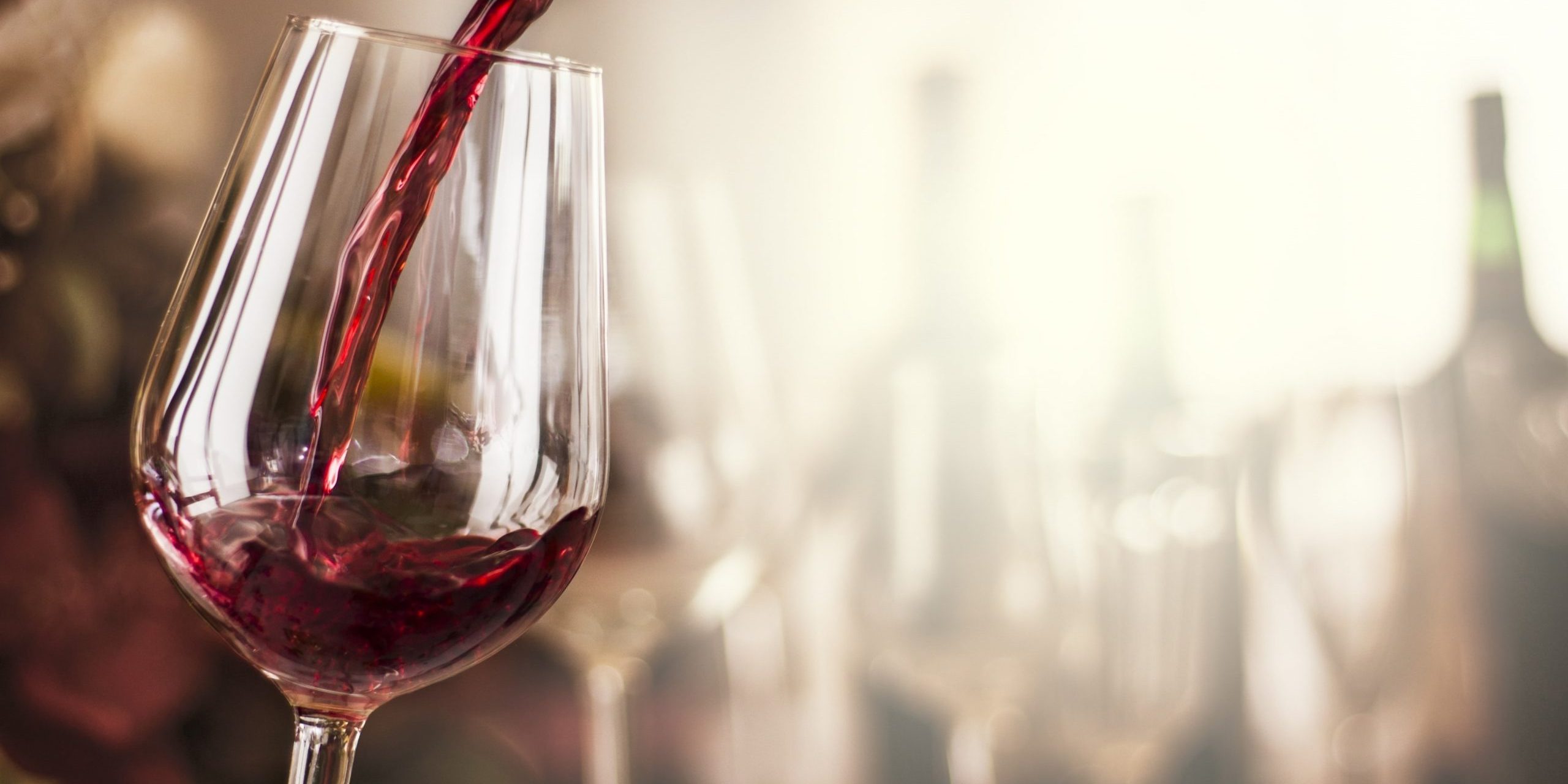 degustación de vinos en Valencia - copa con tinto